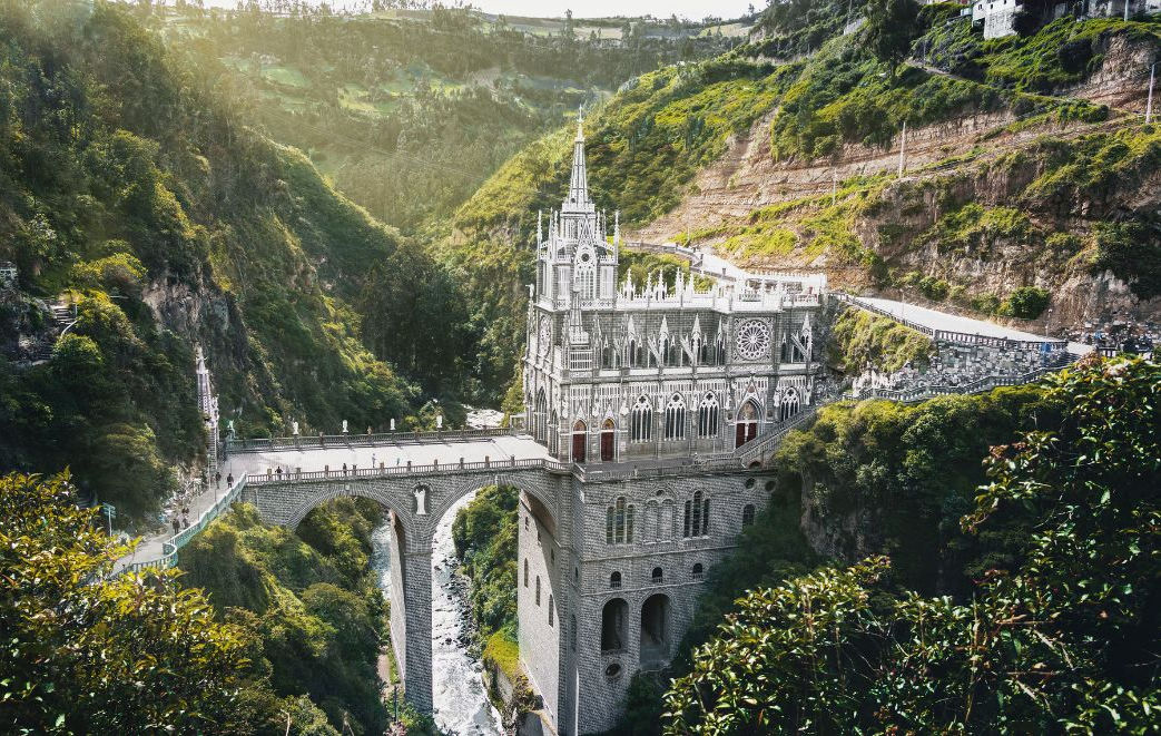Las Lajas Sanctuary in Colombia