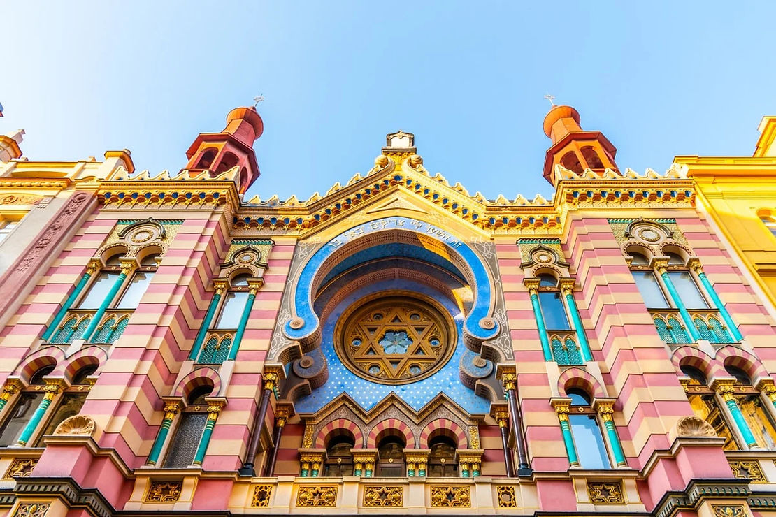 Jubilee Synagogue in Prague, Czech Republic