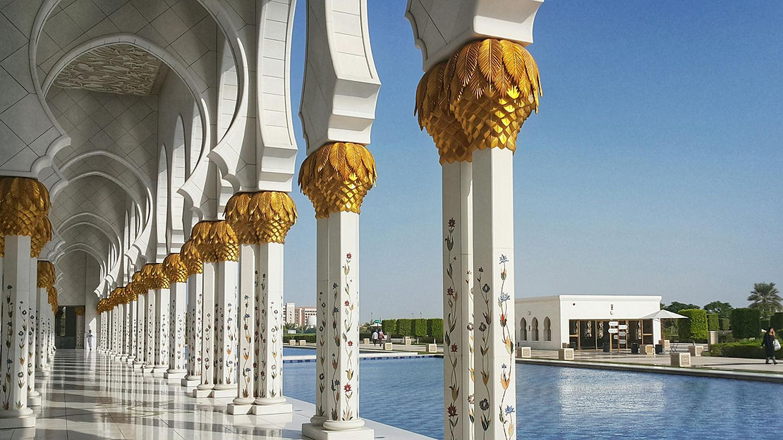 Sheikh Zayed Grand Mosque Arches
