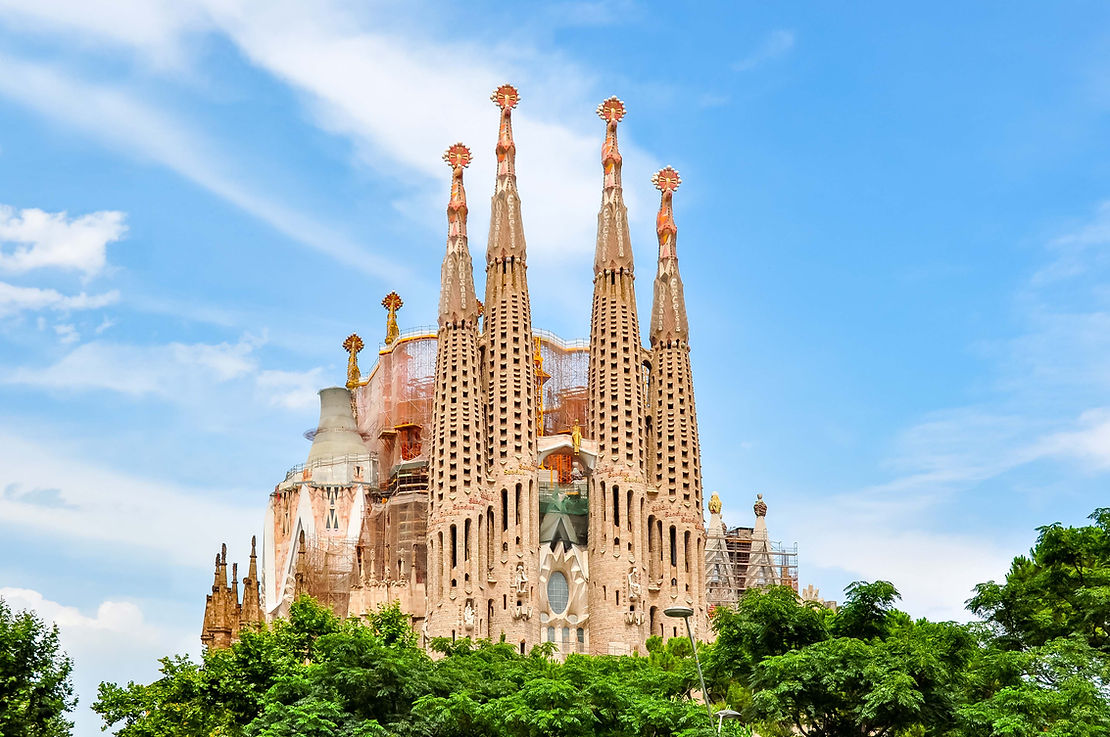 Sagrada Familia in Barcelona, Spain