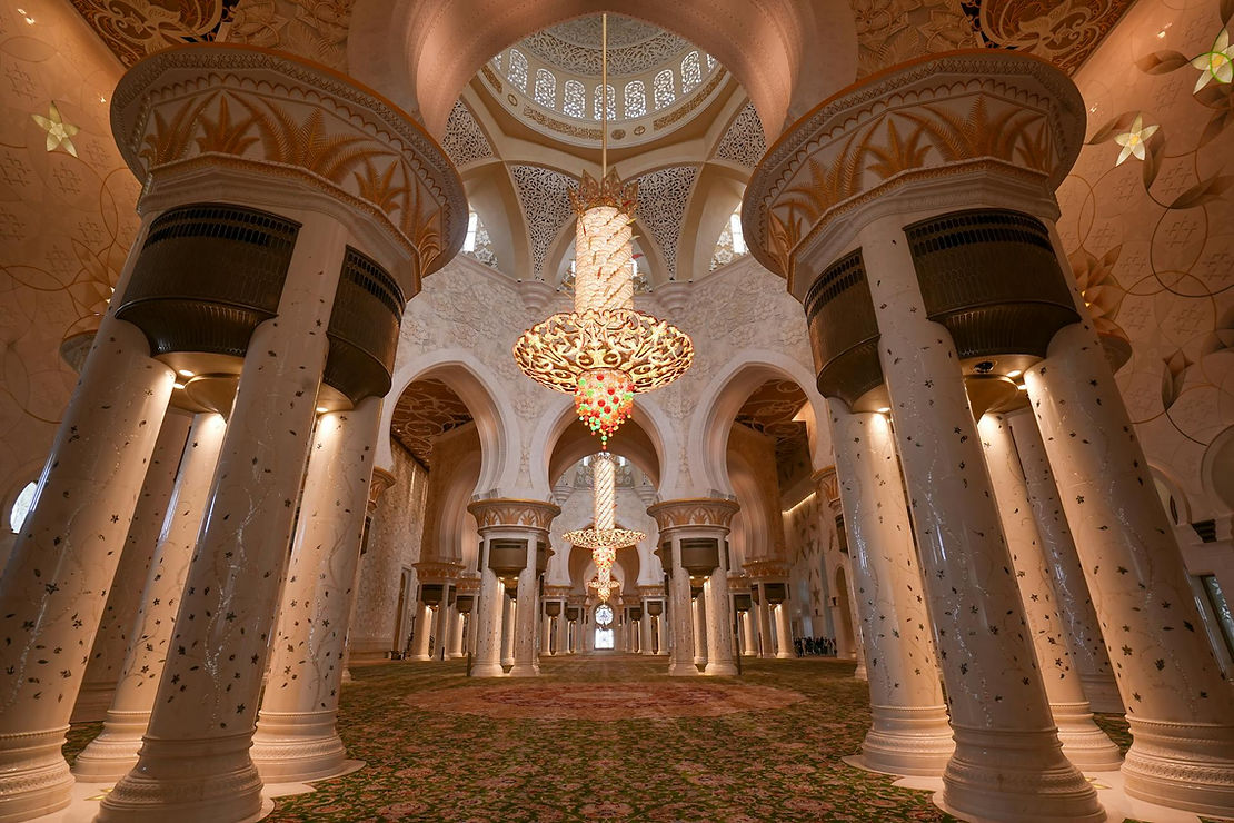Sheikh Zayed Grand Mosque Interior