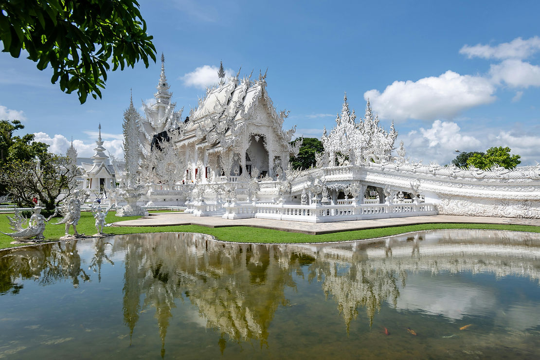 Wat Rong Khun (White Temple) in Thailand