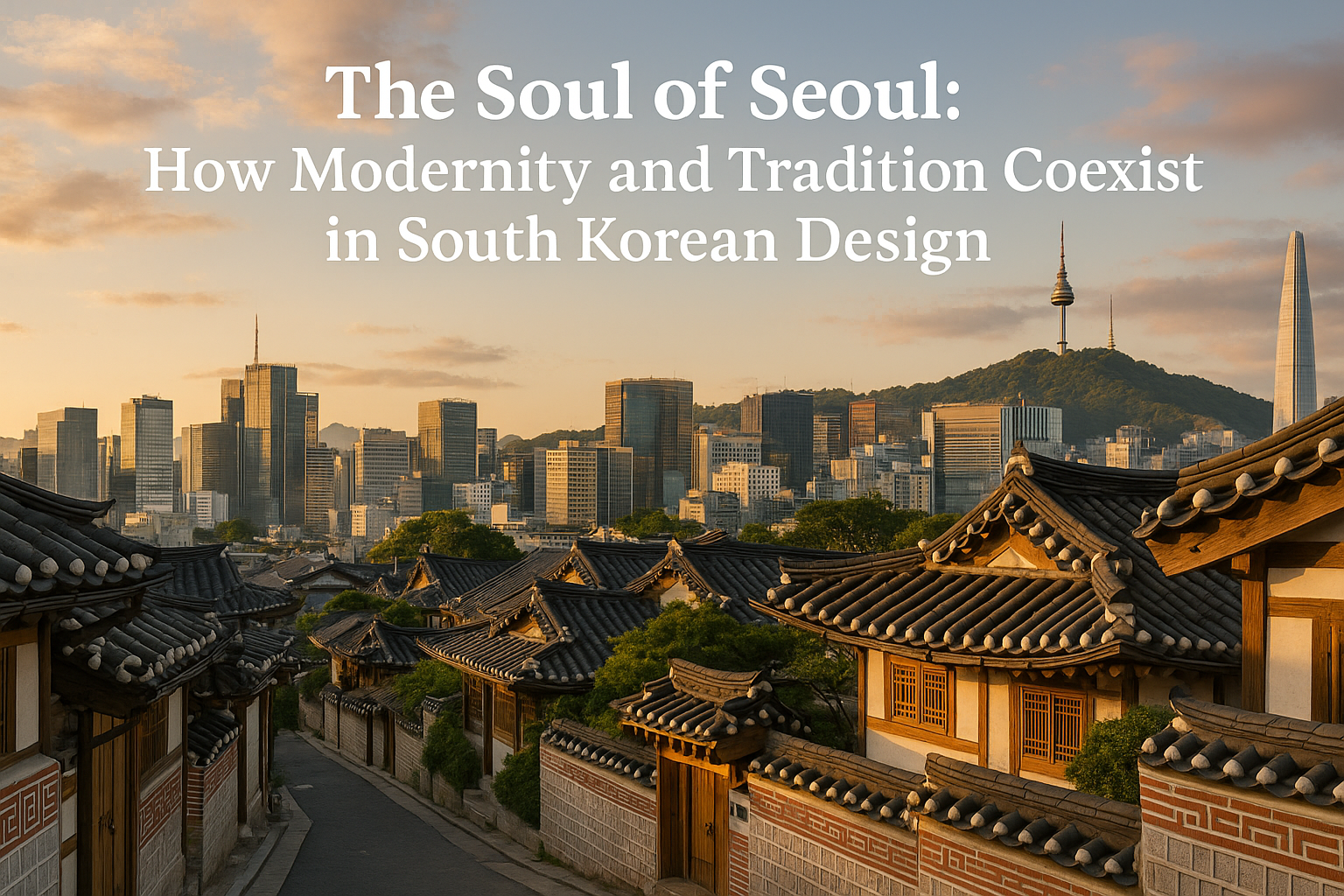 The Soul of Seoul: How Modernity and Tradition Coexist in South Korean Design