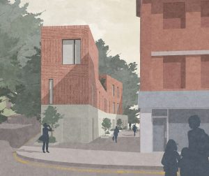 Architectural collage visualisation