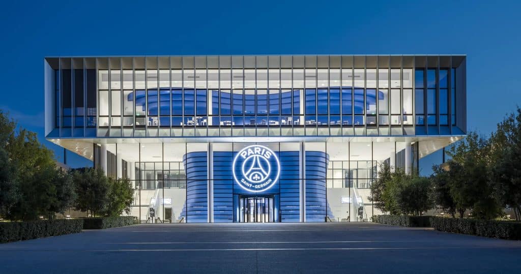 PSG Training Centre by Wilmotte & Associés in Paris, France