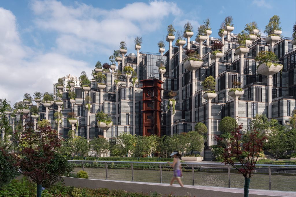 1000 Trees by Heatherwick Studio in Shanghai, China