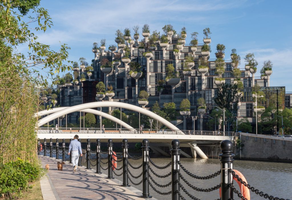 1000 Trees by Heatherwick Studio in Shanghai, China