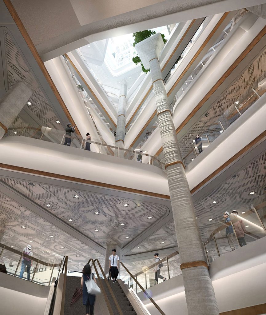 1000 Trees by Heatherwick Studio in Shanghai, China