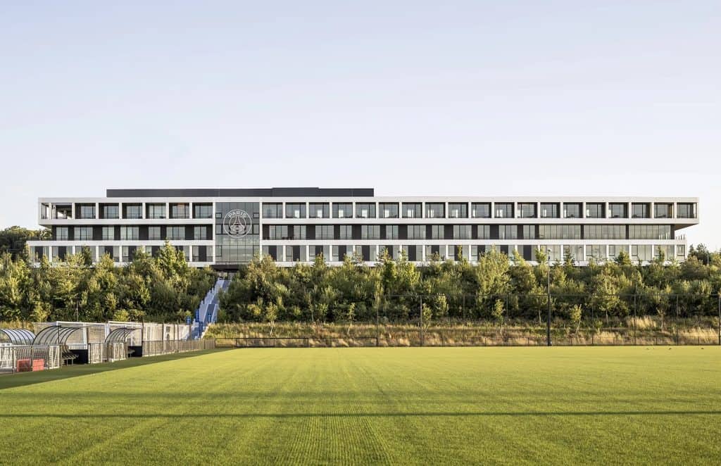 PSG Training Centre by Wilmotte & Associés in Paris, France