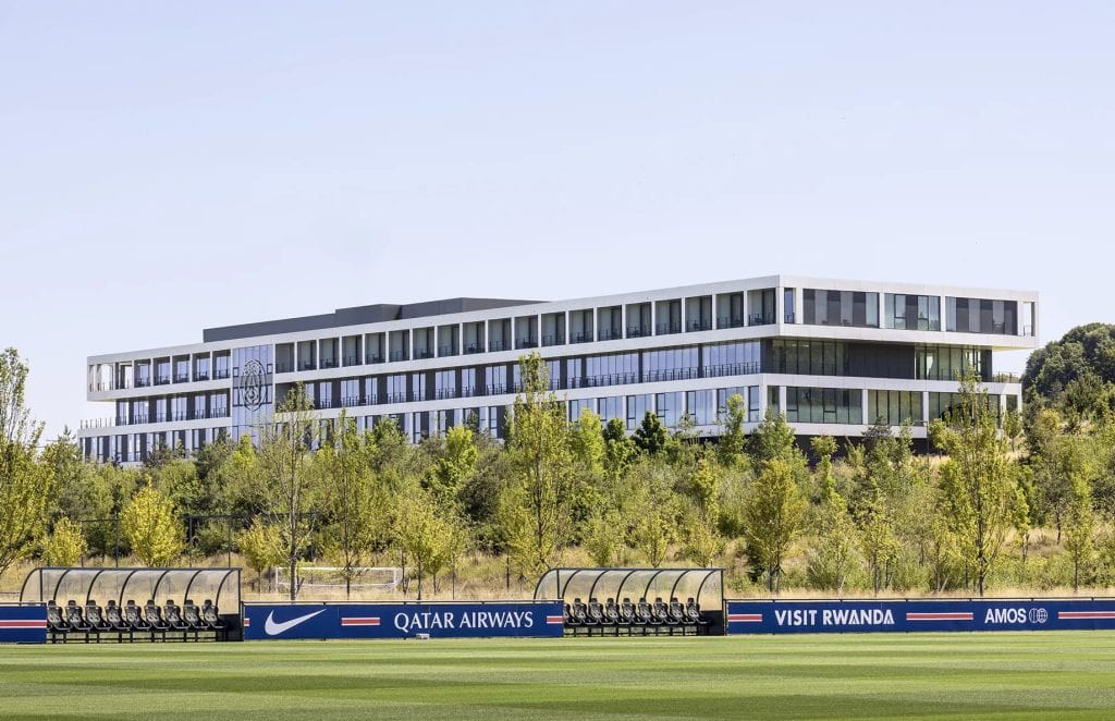 PSG Training Centre by Wilmotte & Associés in Paris, France