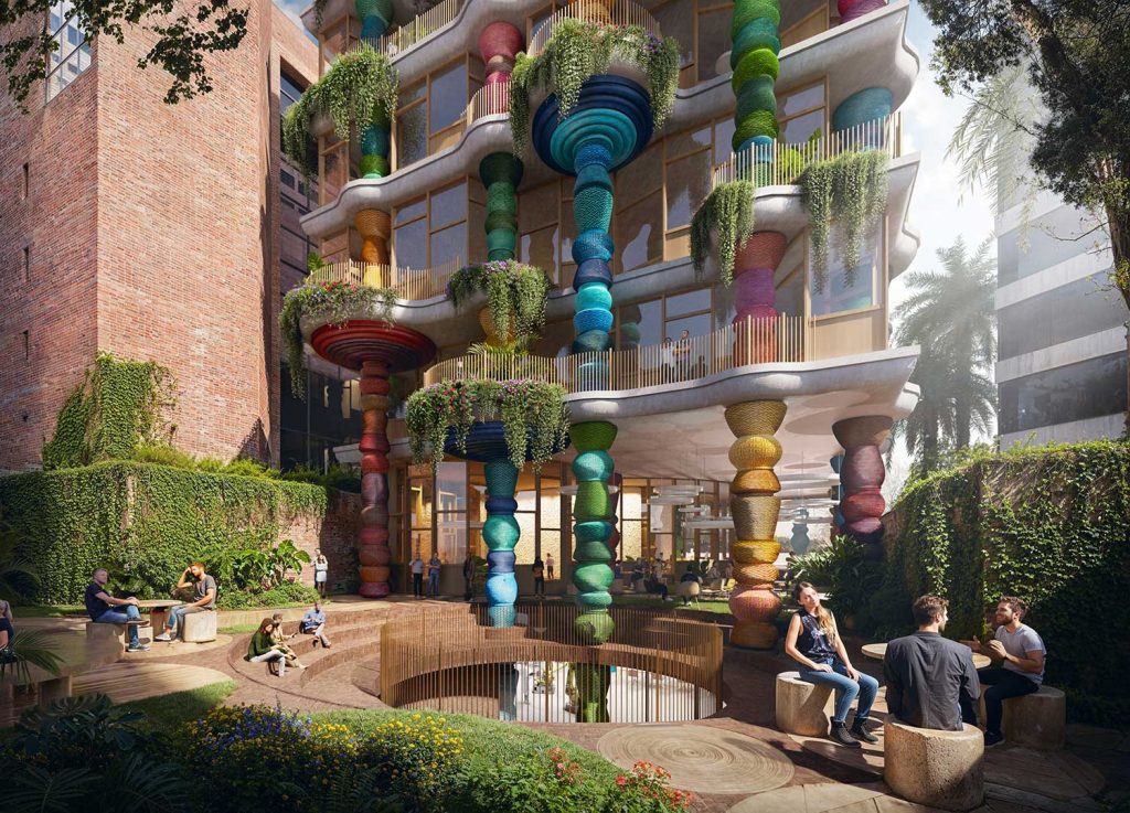 Bogota EAN University by Heatherwick Studio in Bogota, Colombia