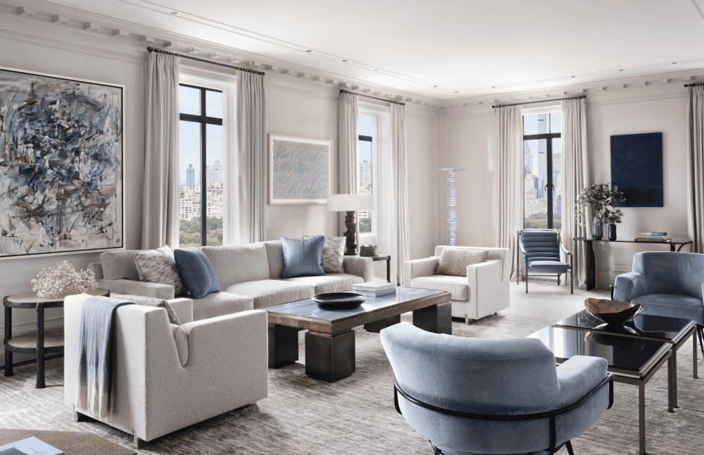 Central Park West Duplex by Ferguson & Shamamian Architects in New York, United States