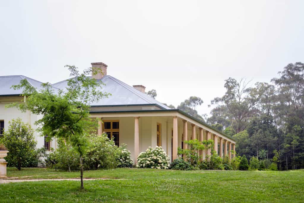 Georgian Revival Estate by Michael Bell Architects in Berry, Australia