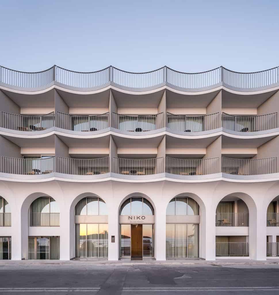 Hotel Niko by 3XN in Agios Nikolaos, Greece