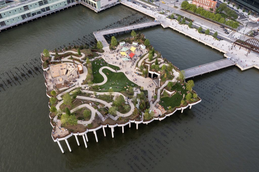 Little Island Park by Heatherwick Studio in New York, United States