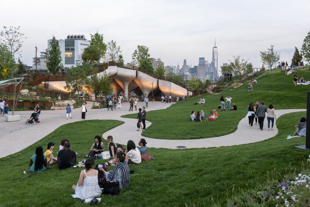 Little Island Park by Heatherwick Studio in New York, United States