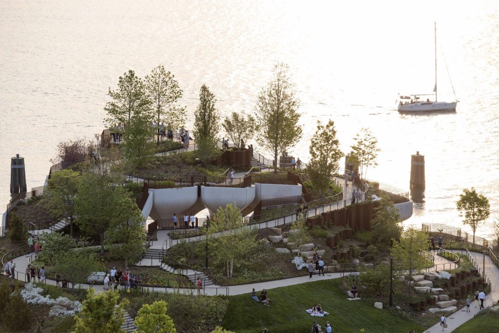 Little Island Park by Heatherwick Studio in New York, United States