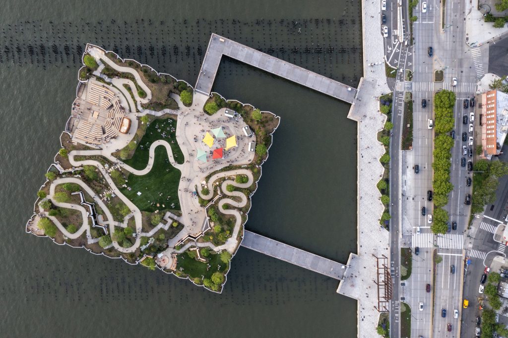 Little Island Park by Heatherwick Studio in New York, United States