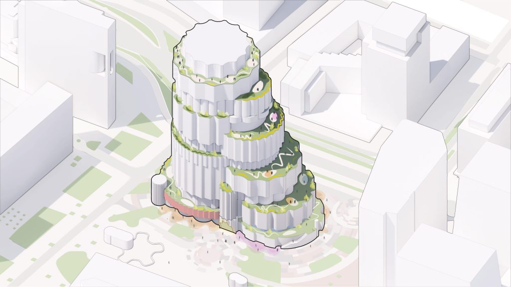 Oopen by Heatherwick Studio in Utrecht, Netherlands