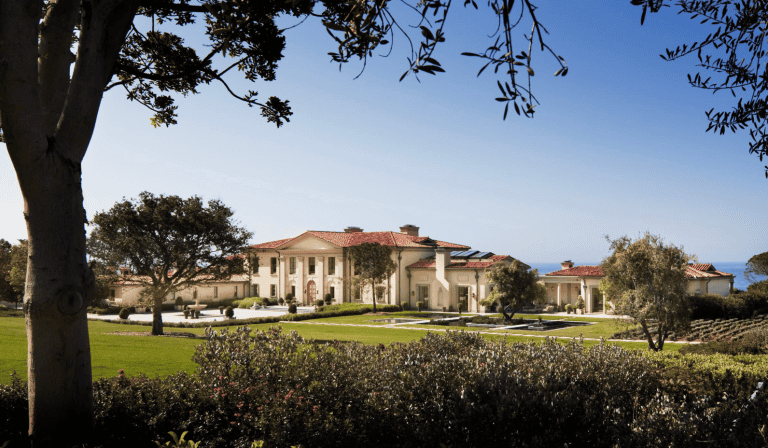 Palladian Villa in Malibu