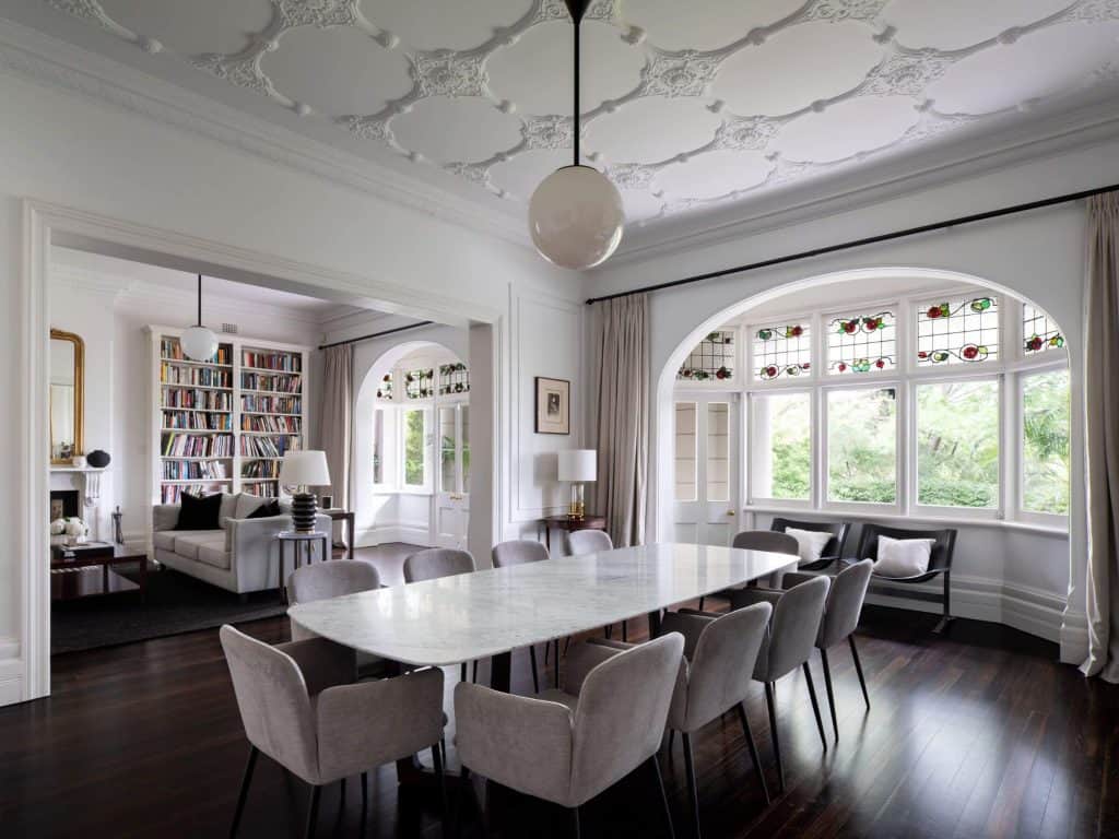 Stately Heritage Mansion Centennial Park by Michael Bell Architects in Sydney, Australia