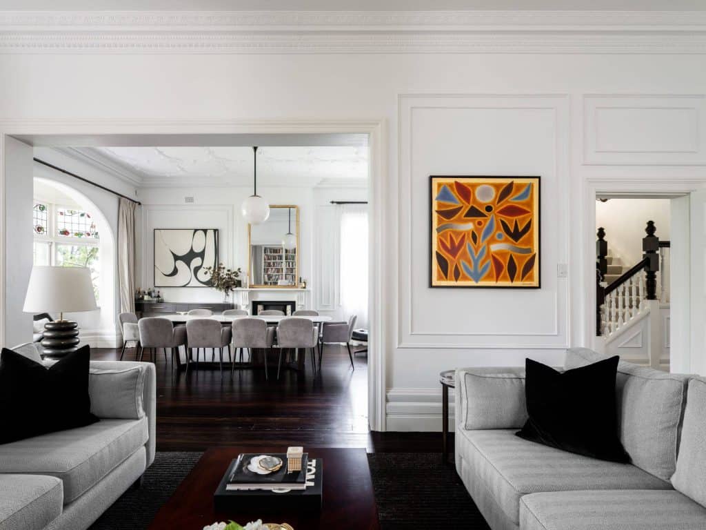 Stately Heritage Mansion Centennial Park by Michael Bell Architects in Sydney, Australia