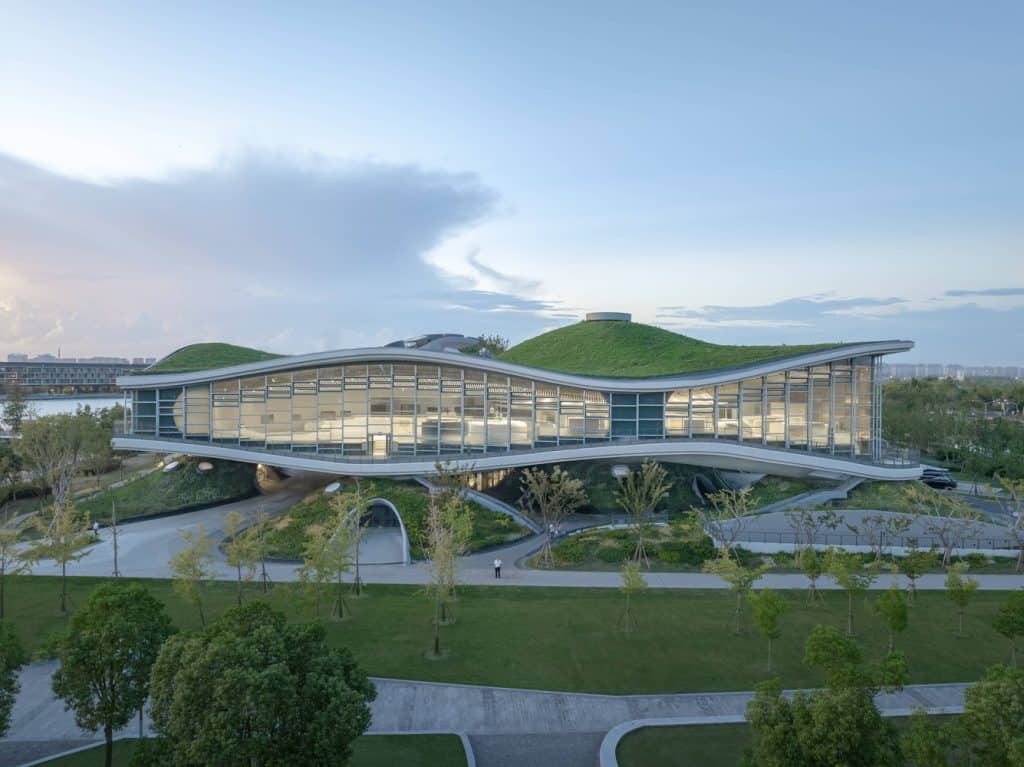 Wave Cube by Scenic Architecture Office in Shanghai, China