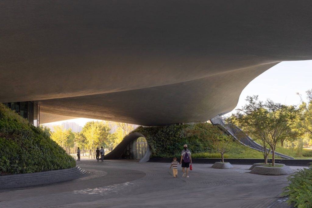 Wave Cube by Scenic Architecture Office in Shanghai, China