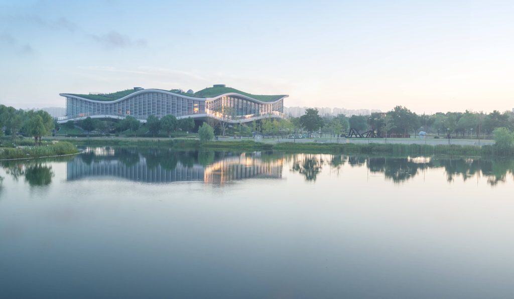 Wave Cube by Scenic Architecture Office in Shanghai, China
