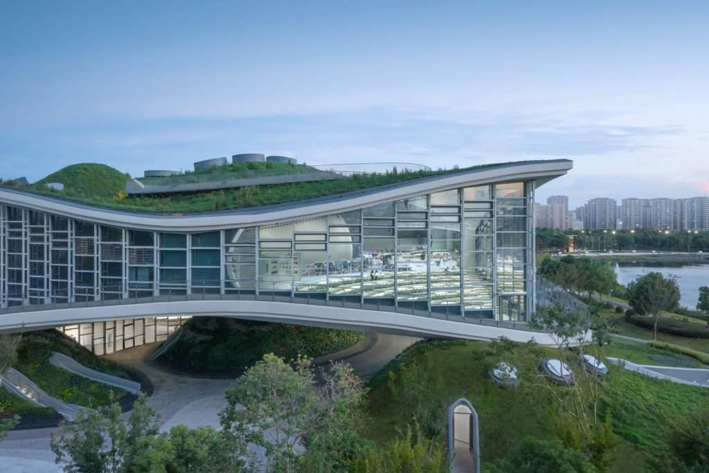 Wave Cube by Scenic Architecture Office in Shanghai, China