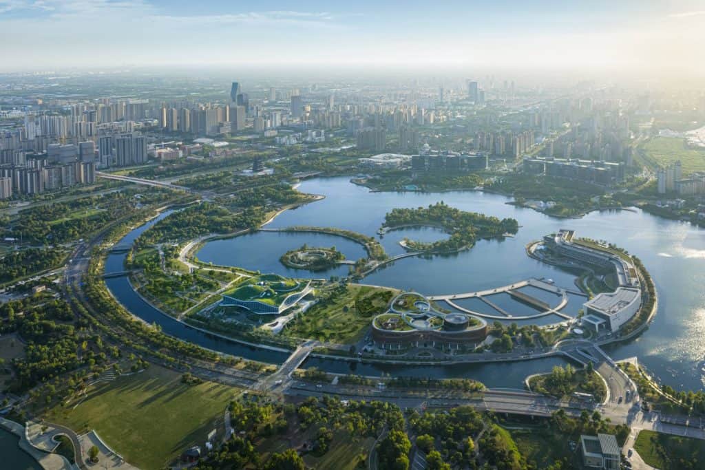 Wave Cube by Scenic Architecture Office in Shanghai, China