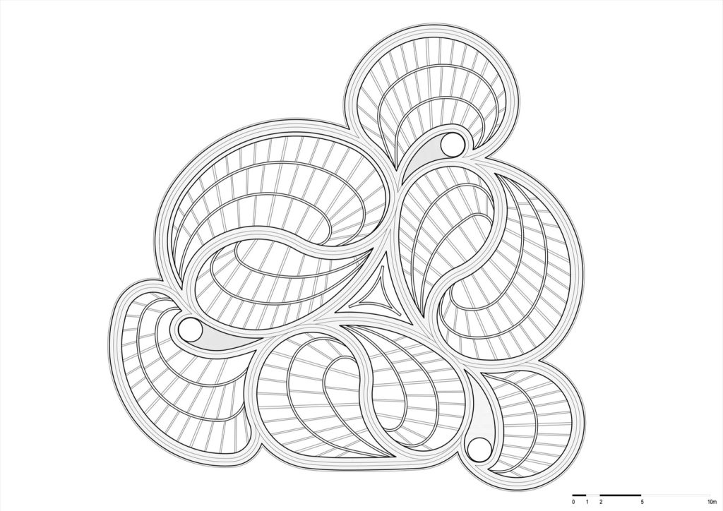 Azabudai Hills by Heatherwick Studio in Tokyo, Japan