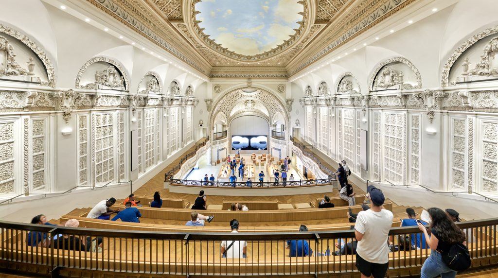 Apple Tower Theatre by Foster + Partners in Los Angeles, United States
