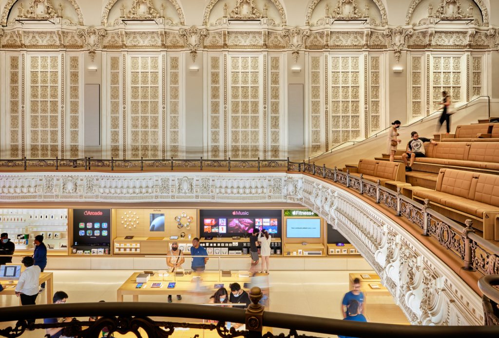 Apple Tower Theatre by Foster + Partners in Los Angeles, United States