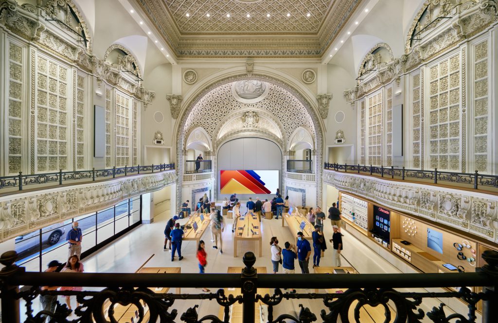 Apple Tower Theatre by Foster + Partners in Los Angeles, United States
