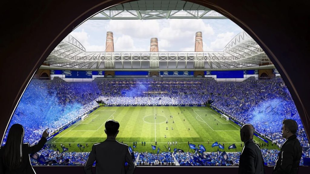 Birmingham City "Powerhouse" Stadium by Heatherwick Studio in Birmingham, United Kingdom