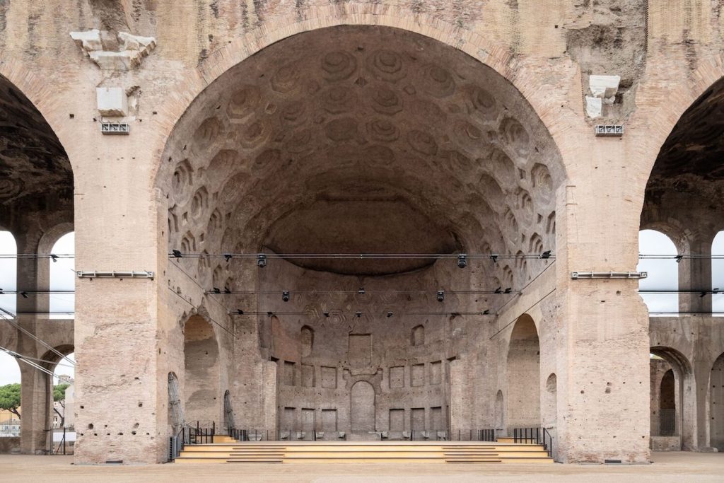 Basilica di Massenzio Exhibition Pathway by Alvisi Kirimoto + Partners in Rome, Italy