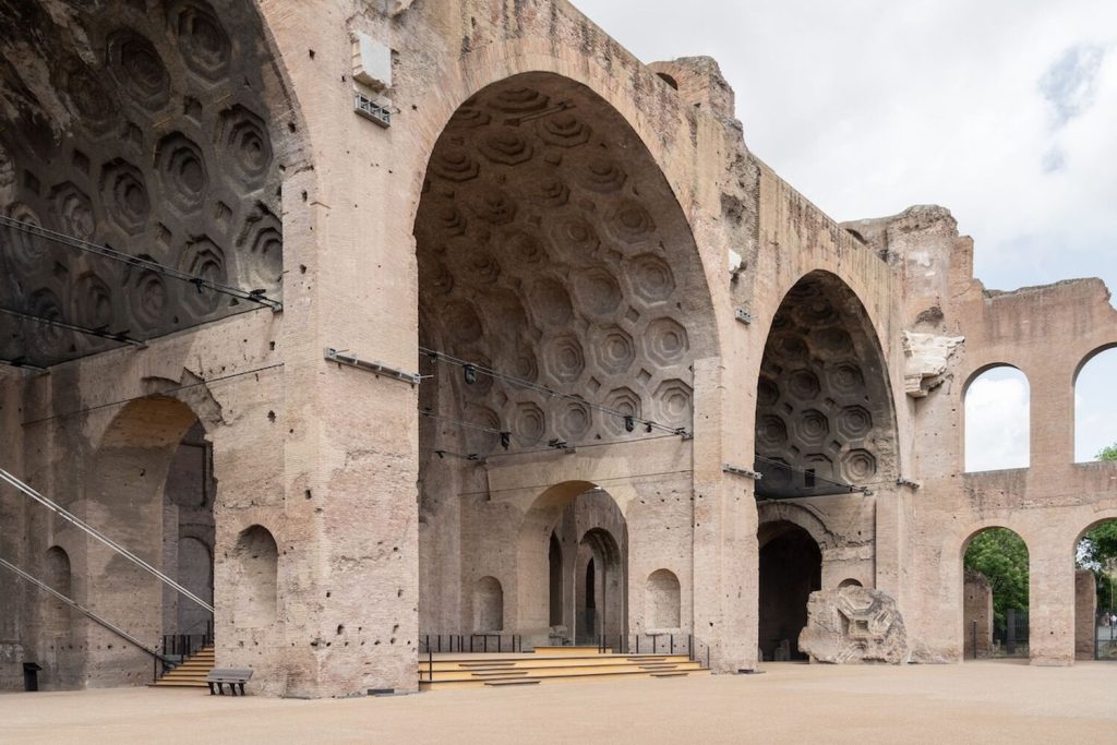 Basilica di Massenzio Exhibition Pathway by Alvisi Kirimoto + Partners in Rome, Italy