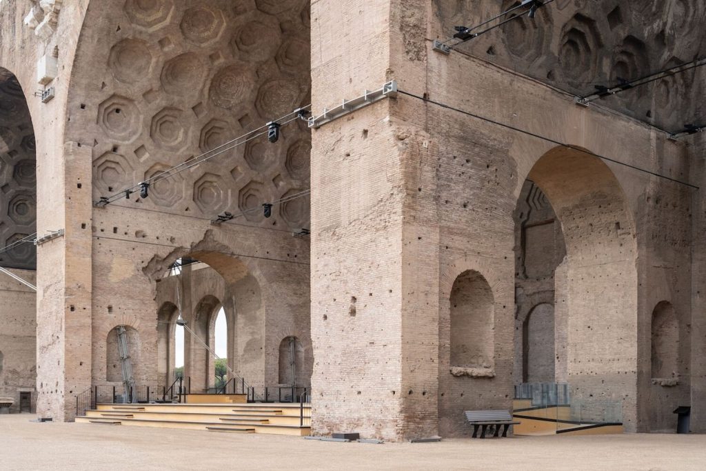Basilica di Massenzio Exhibition Pathway by Alvisi Kirimoto + Partners in Rome, Italy