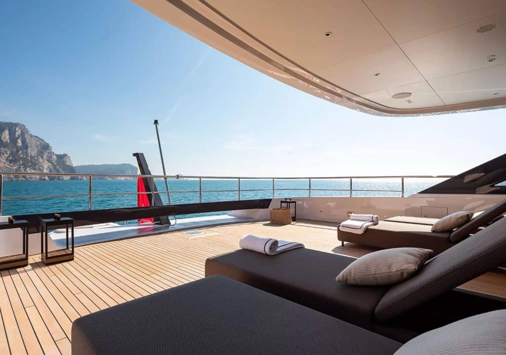 Benetti Oasis 34m Yacht by Bonetti/Kozerski Architecture in Livorno, Italy