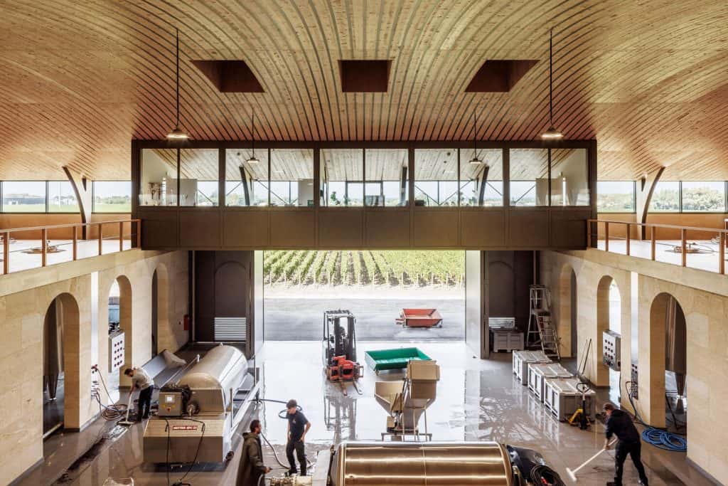 Chateau Cantemerle Winery by BPM Architectes in Macau, France