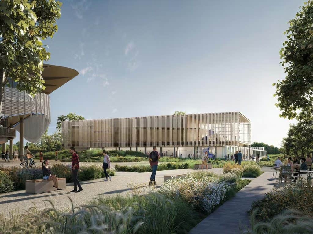 Proposal for HEC Campus by Ferrier Marchetti Studio in Paris, France