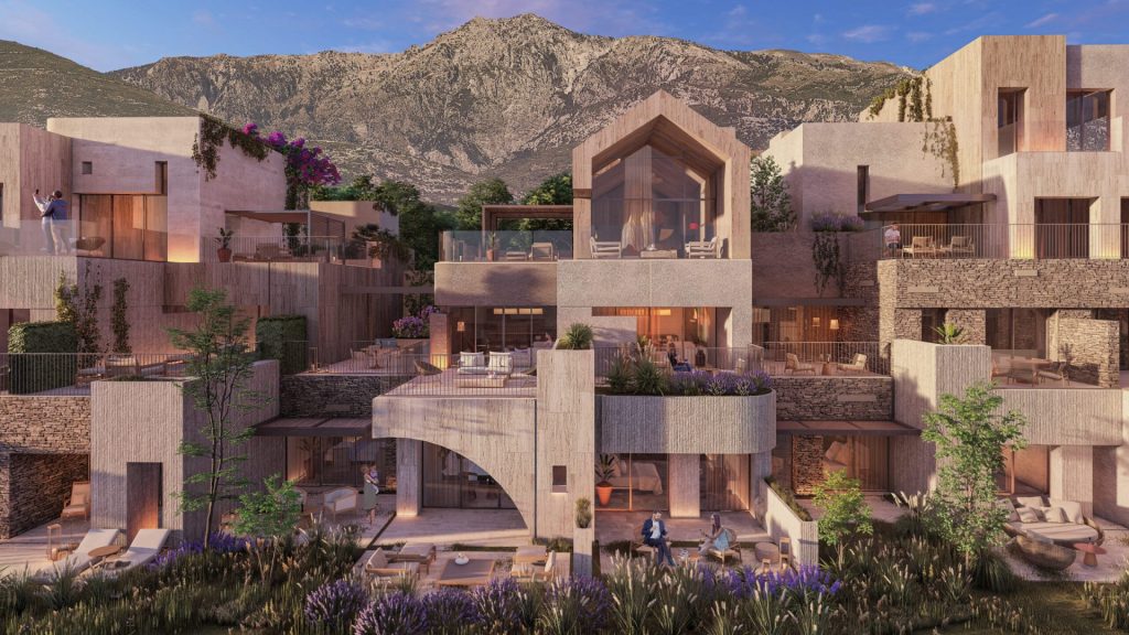 Delta Falaise Resort by Emre Arolat Architecture in Palasa, Albania