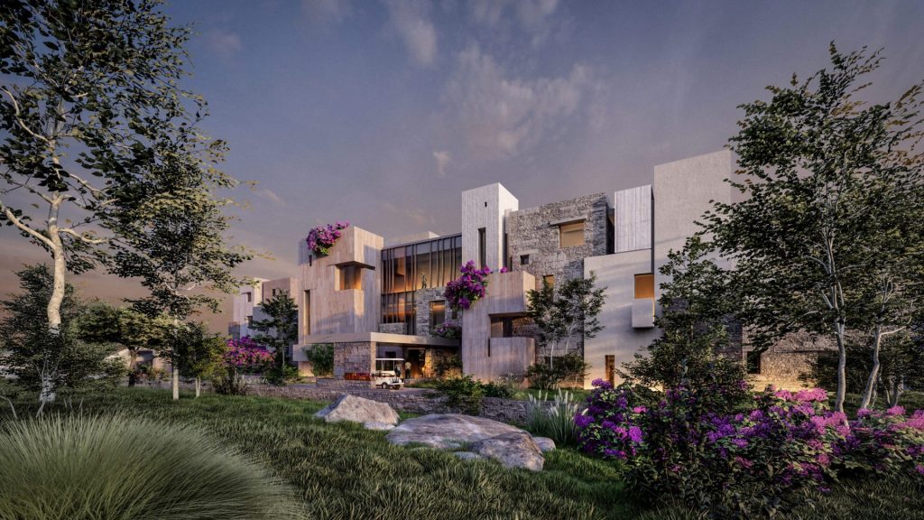 Delta Falaise Resort by Emre Arolat Architecture in Palasa, Albania