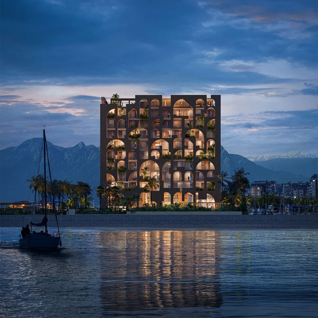 Le Méridien Hotel by Emre Arolat Architecture in Antalya, Turkey