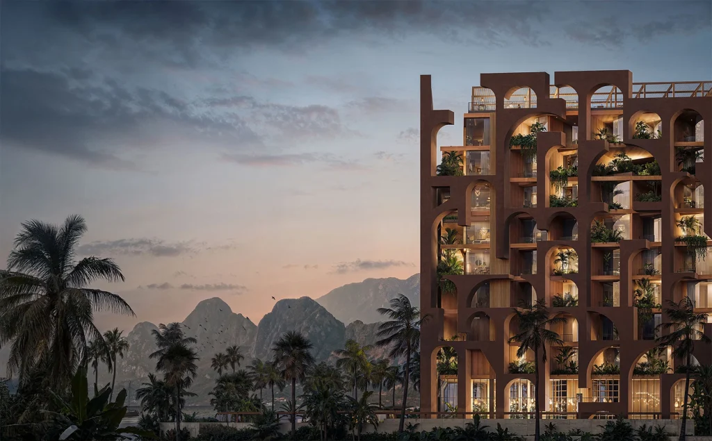 Le Méridien Hotel by Emre Arolat Architecture in Antalya, Turkey