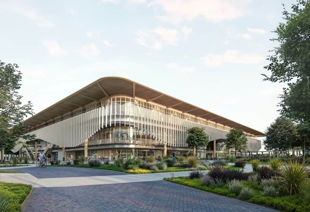 Proposal for HEC Campus by Ferrier Marchetti Studio in Paris, France