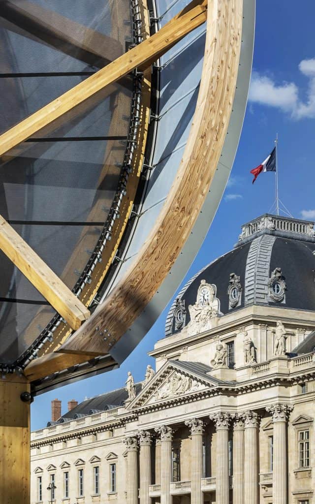 Grand Palais Ephémère by Wilmotte & Associés in Paris, France
