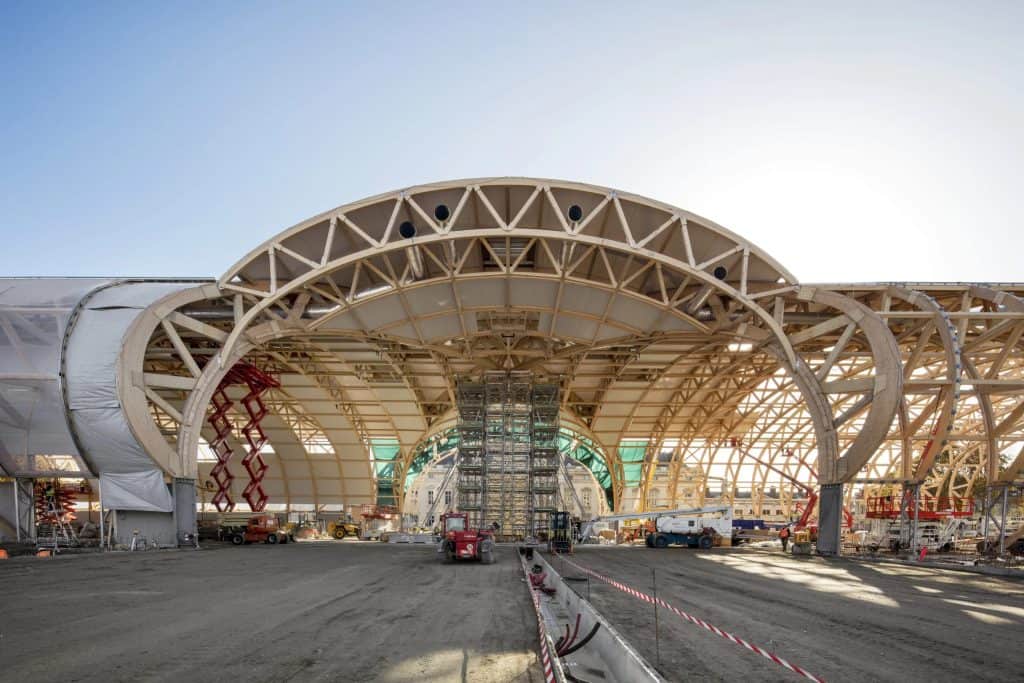 Grand Palais Ephémère by Wilmotte & Associés in Paris, France