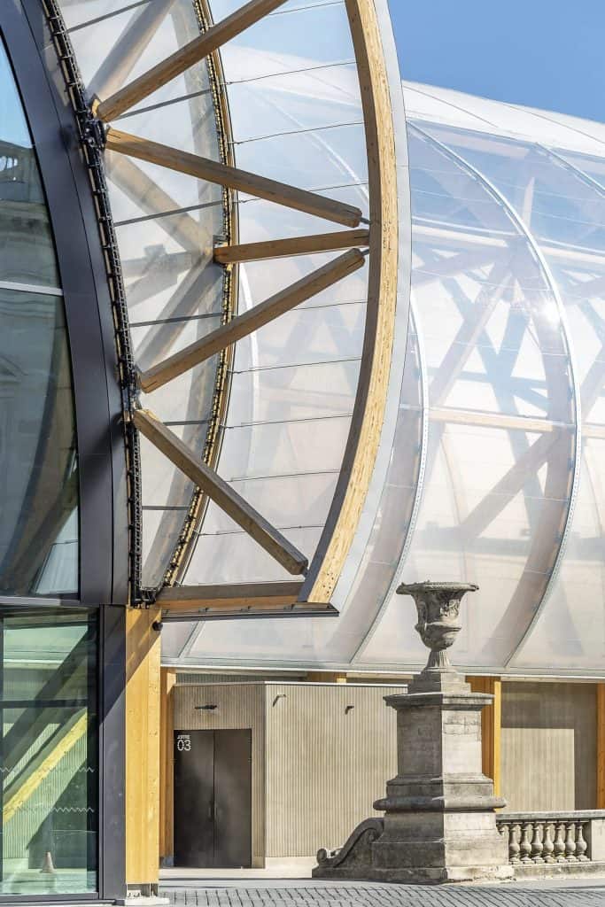 Grand Palais Ephémère by Wilmotte & Associés in Paris, France